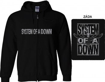 System Of A Down - mikina s kapucí a zipem