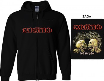 Exploited - mikina s kapucí a zipem