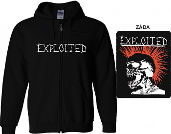 Exploited - mikina s kapucí a zipem