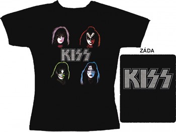 Kiss - dámské triko
