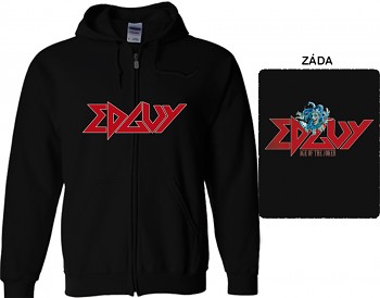 Edguy - mikina s kapucí a zipem