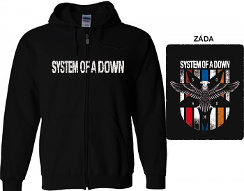System Of A Down - mikina s kapucí a zipem