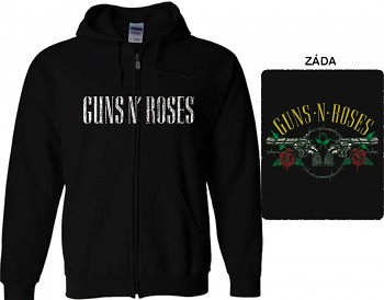 Guns N' Roses - mikina s kapucí a zipem