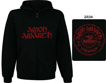 Amon Amarth - mikina s kapucí a zipem