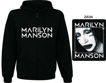 Marilyn Manson - mikina s kapucí a zipem