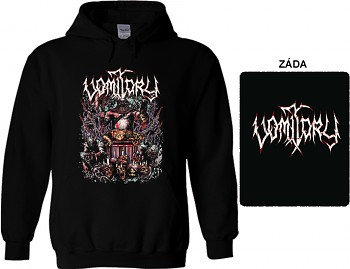 Vomitory - mikina s kapucí