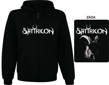Satyricon - mikina s kapucí a zipem