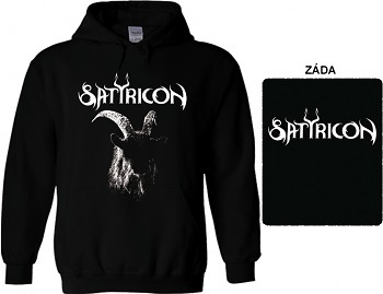 Satyricon - mikina s kapucí