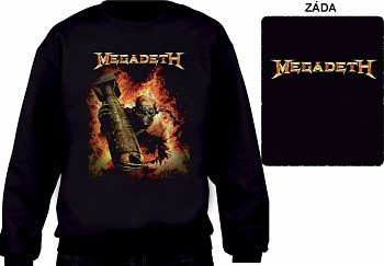 Megadeth - mikina bez kapuce